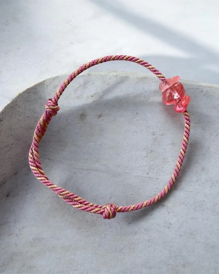 Gelang Rona Rose Quartz
