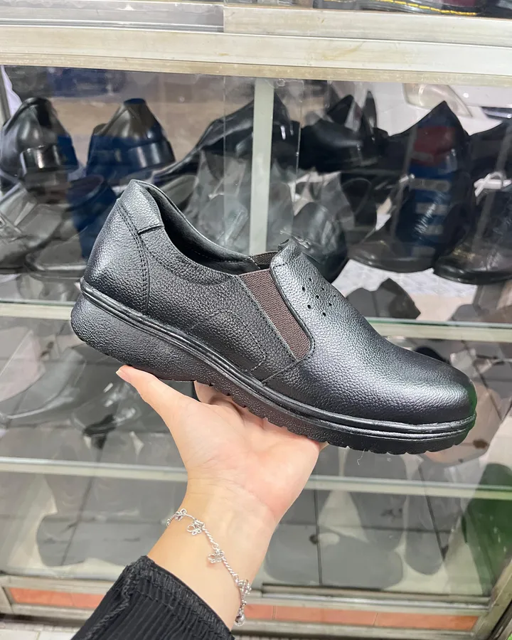 Sepatu Slip On motif Kulit Jeruk