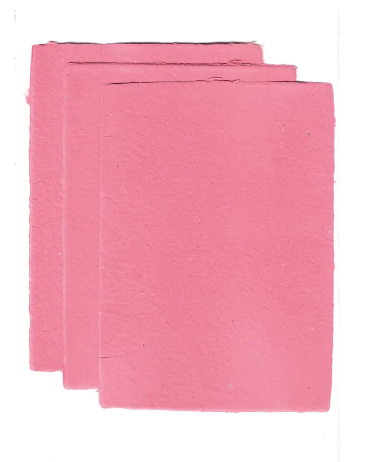 A5 Recycled Paper - Pink Punch │ Pulpyrus Official