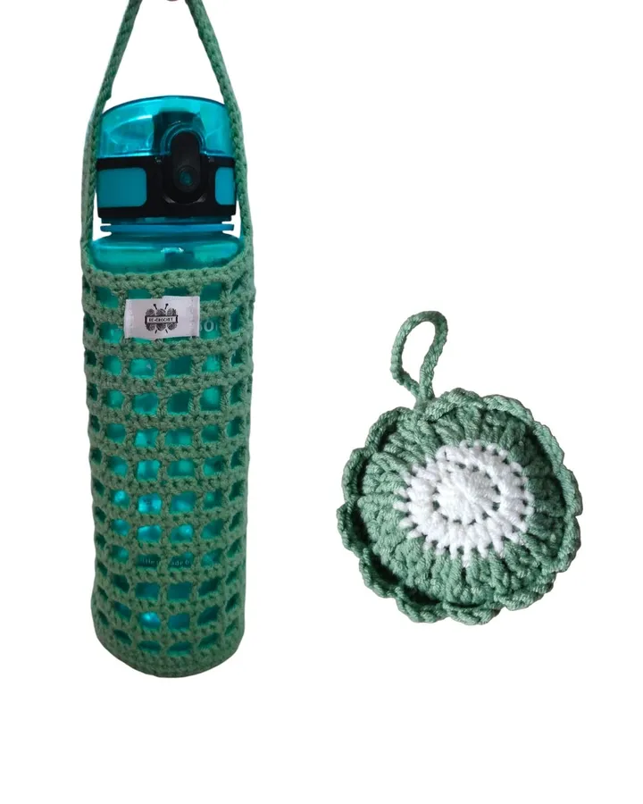 Bottle Handle Mesh - Sage