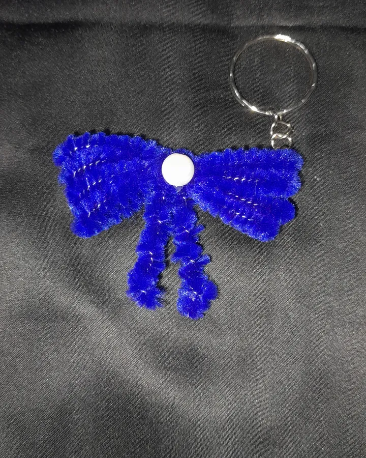 Ganci kawat bulu biru