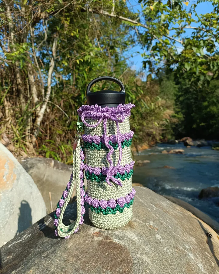 Lavender River Crochet Sleeve (360ml)