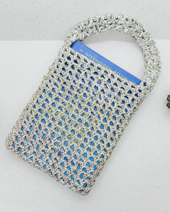 [SALE!] #onlyonce Hand Carry Bag — Prayer/Book Pouch | Tas Rajut Mini Jaring