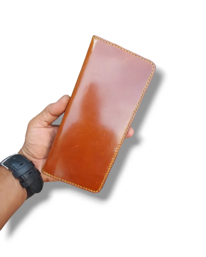 Long Wallet Leather