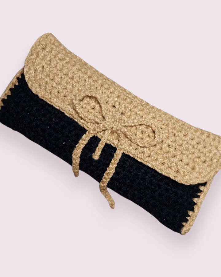 Pencil Case Crochet | Dompet Pensil - Ribbon Case