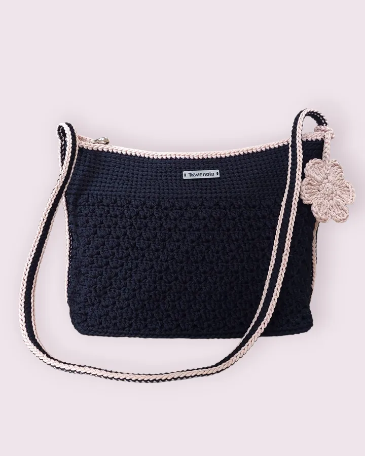 [SALE!] Tas Bahu Rajut | Shoulder Bag Crochet- Blackbrownie