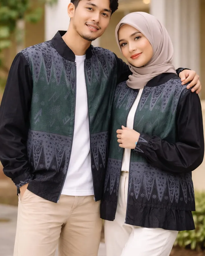 READYYYYY!!! Jaket Batik (Ash Luxe)