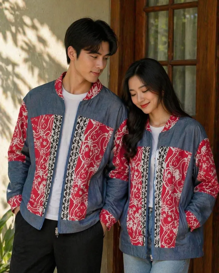 READYYYYY!!! Jaket Batik (Smoky Velvet)