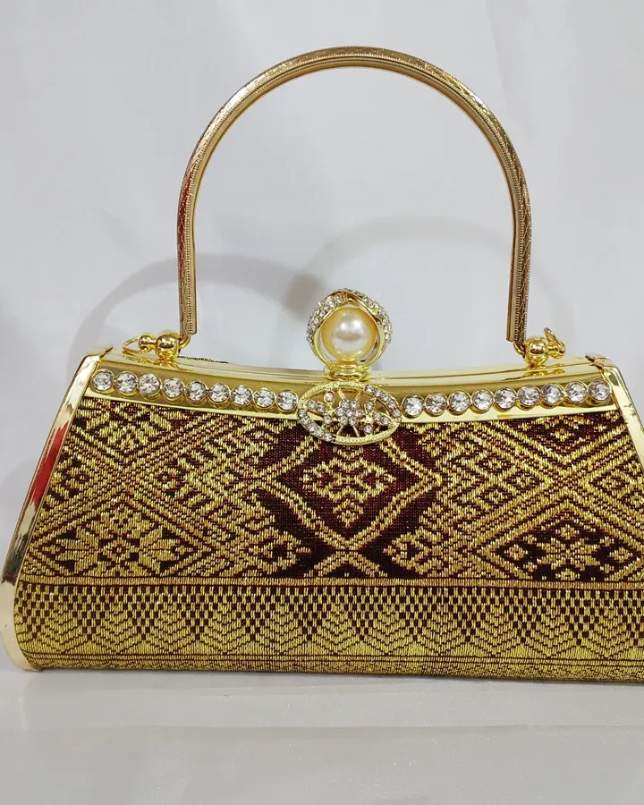 Clutch Pesta Etnik Mewah (Tenun/Songket)