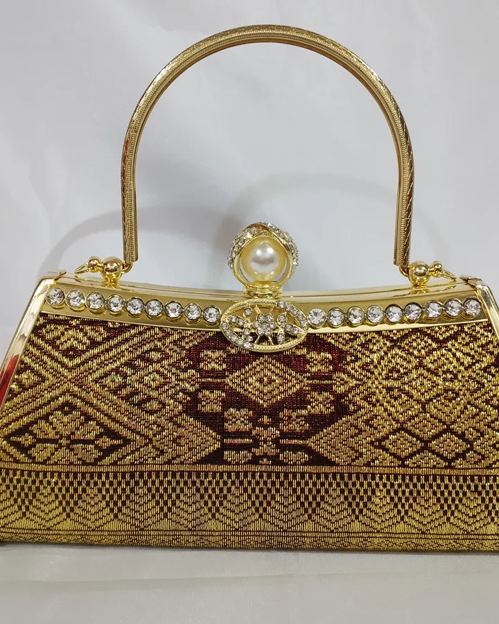 Clutch Pesta Etnik Mewah (Tenun/Songket)