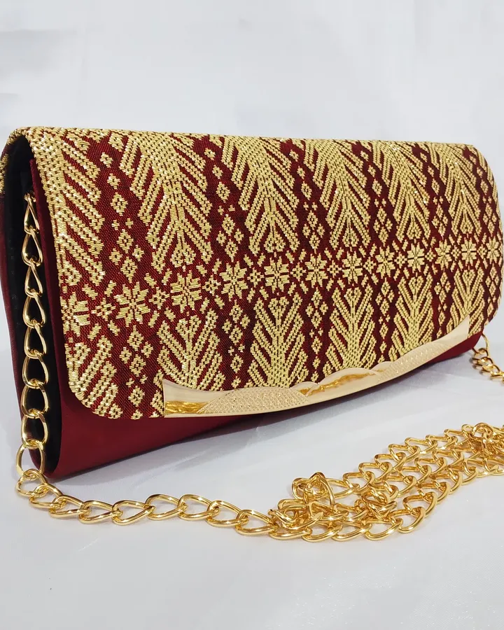 Clutch Pesta Tenun Eksklusif