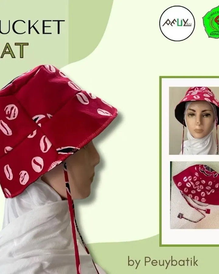 Topi Rimbawan Motif Batik Tulis