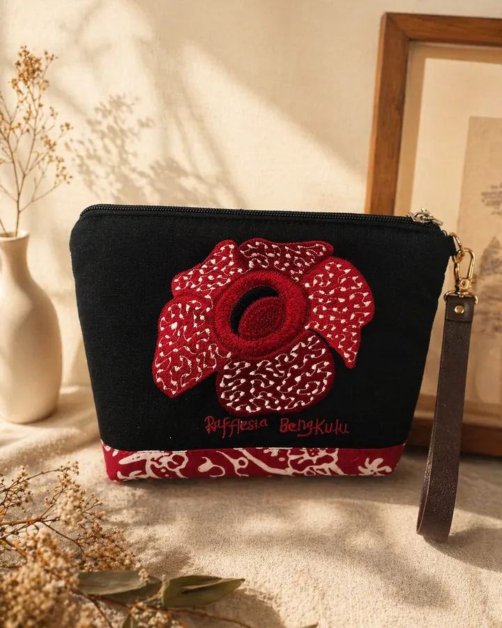 Pouch Batik Rafflesia