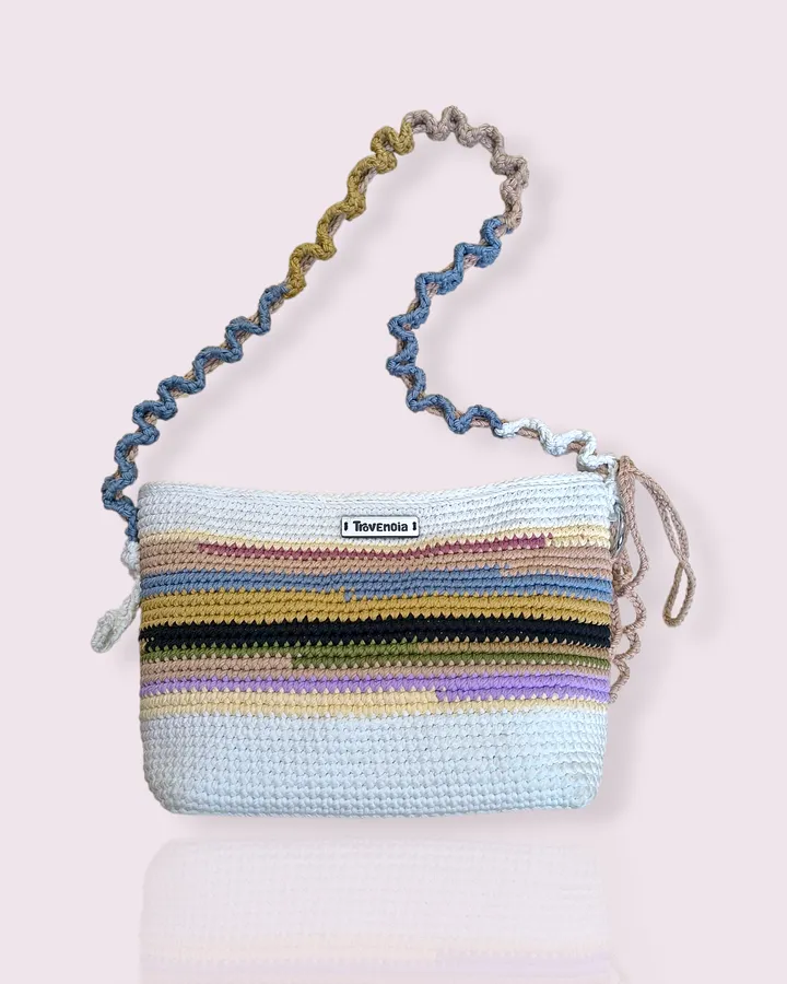 [SALE!] #onlyonce Tas Bahu Rajut | Shoulder Bag Crochet - Aurorae Twine