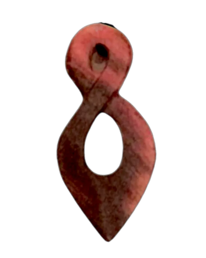 Wooden Key Chain - Infinity - Souvenir Gantungan Kunci Kayu