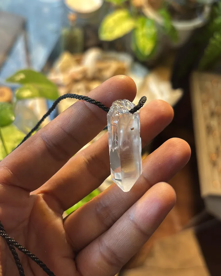 Natural clear quartz