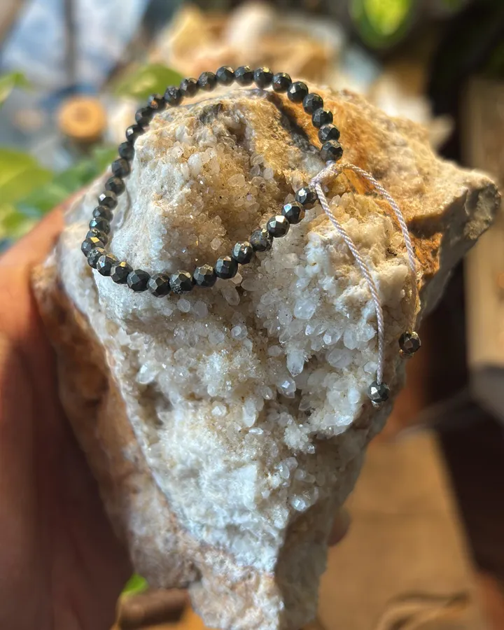 Faceted pyrite 4mm