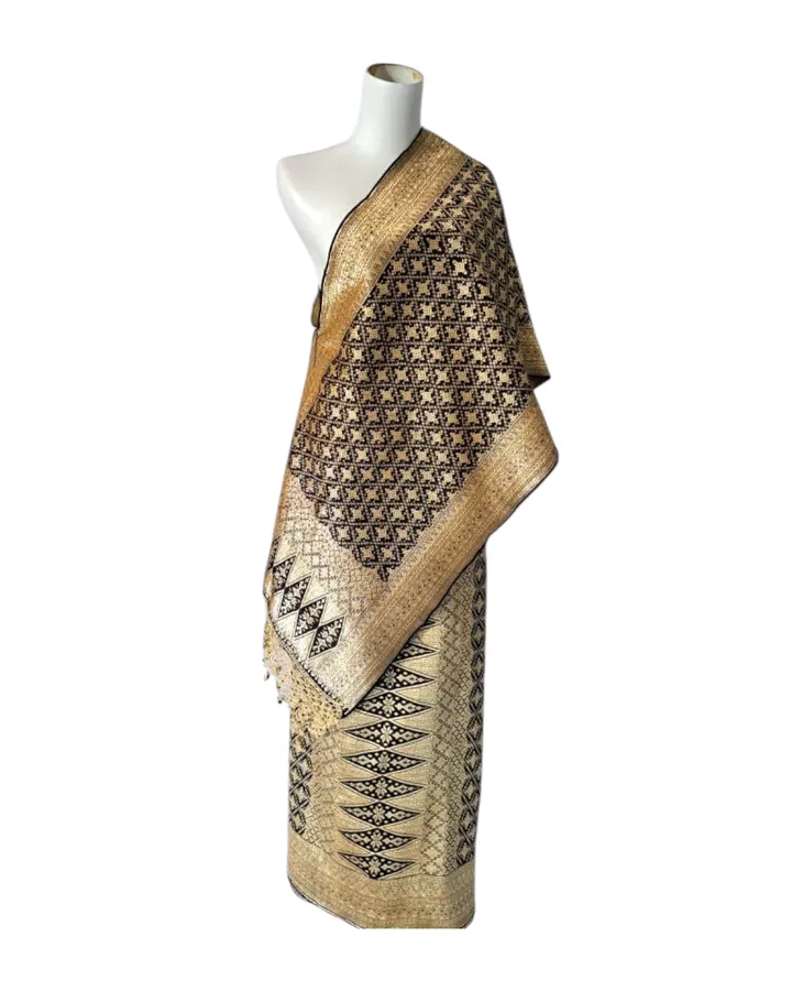 Songket Dan Selendang Pandai Sikek Balapak Gold
