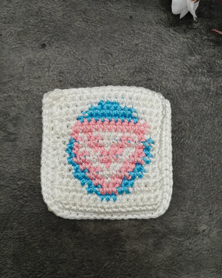 Mini pouch coin Rajut