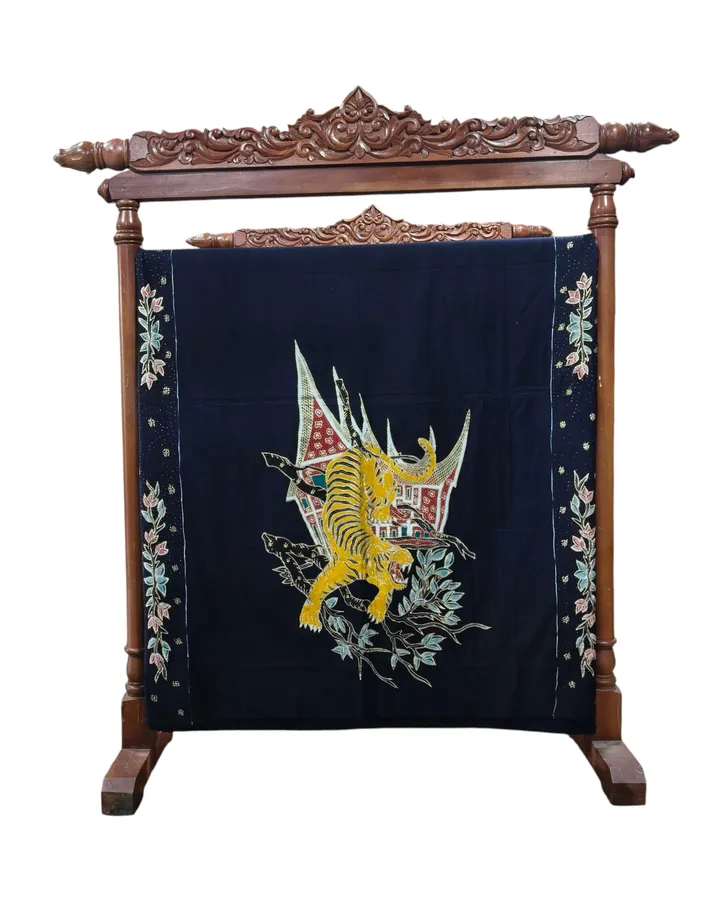 Batik tulis katun prada