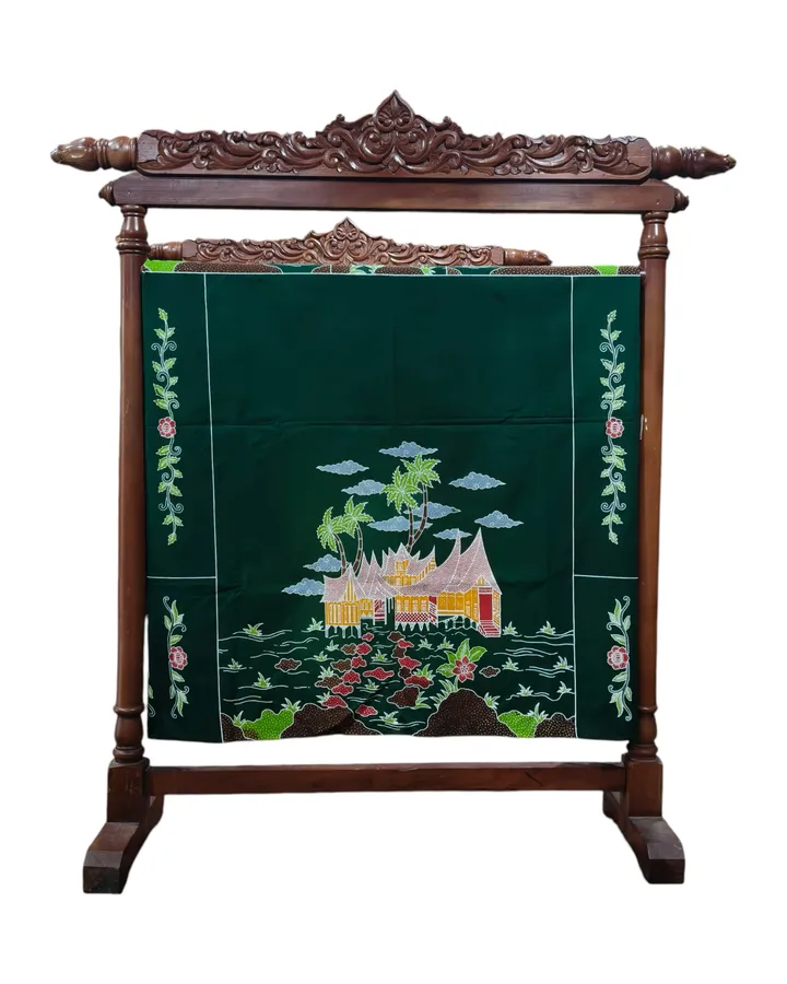 Batik tulis mix cap rumah gadang