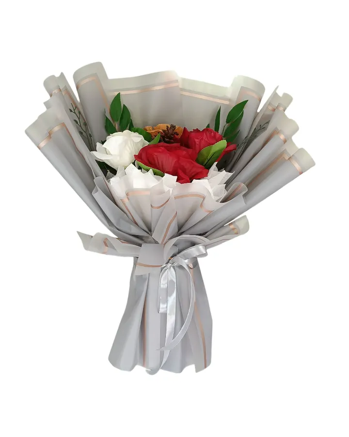 Bucket Abu Bunga Mawar Mix