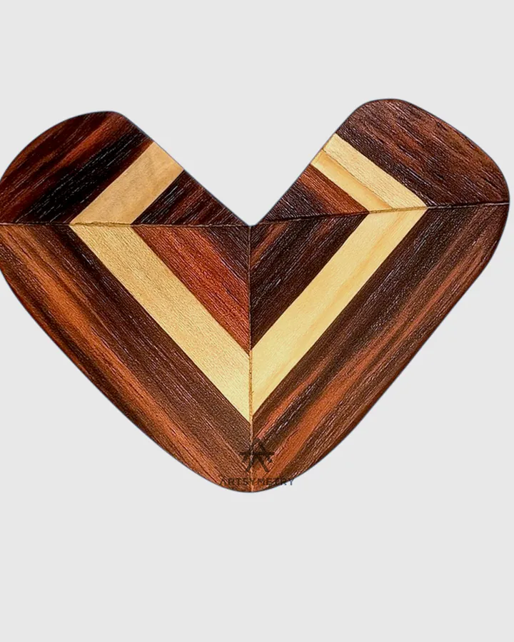 Wooden Key Chain - End Grain - Souvenir Gantungan Kunci Kayu