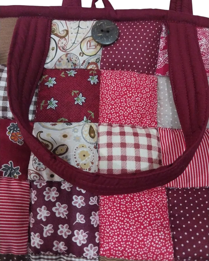 Tas Patchwork kotak