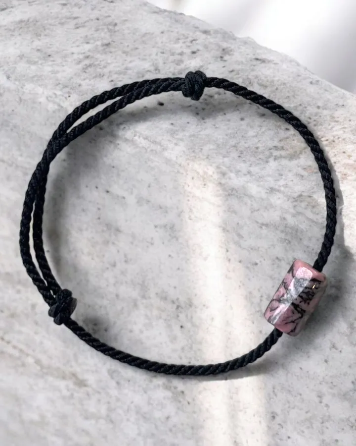 Gelang Tali Rhodonite