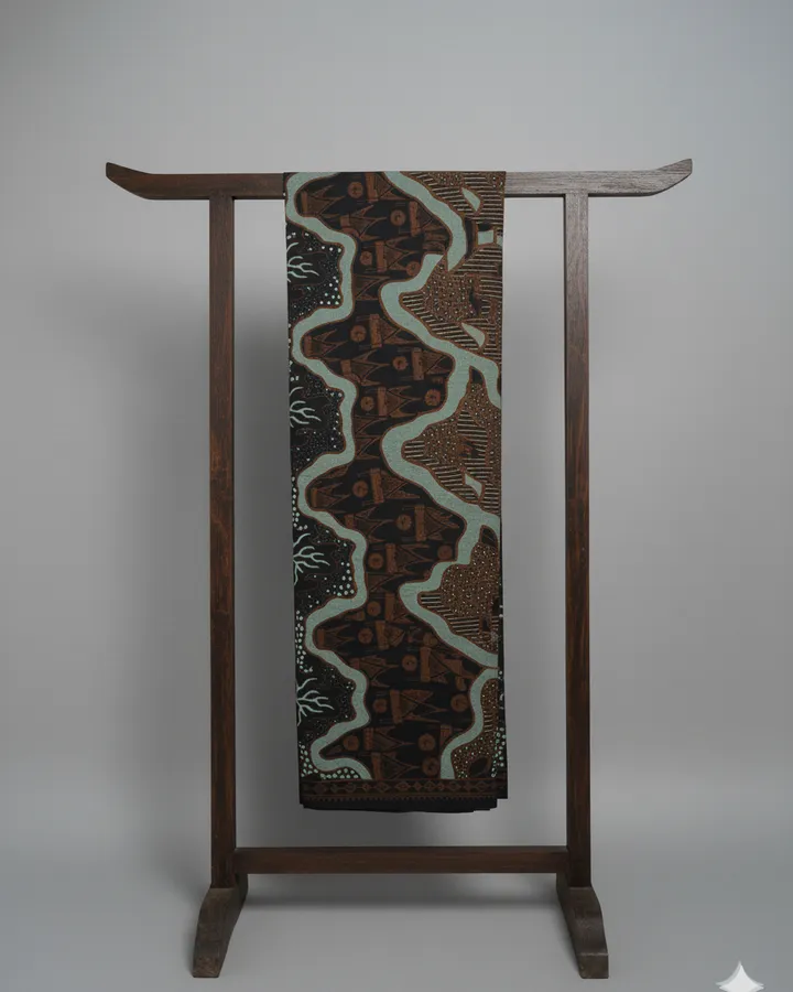 Batik Tulis Motif Lakuang Sumatera Barat