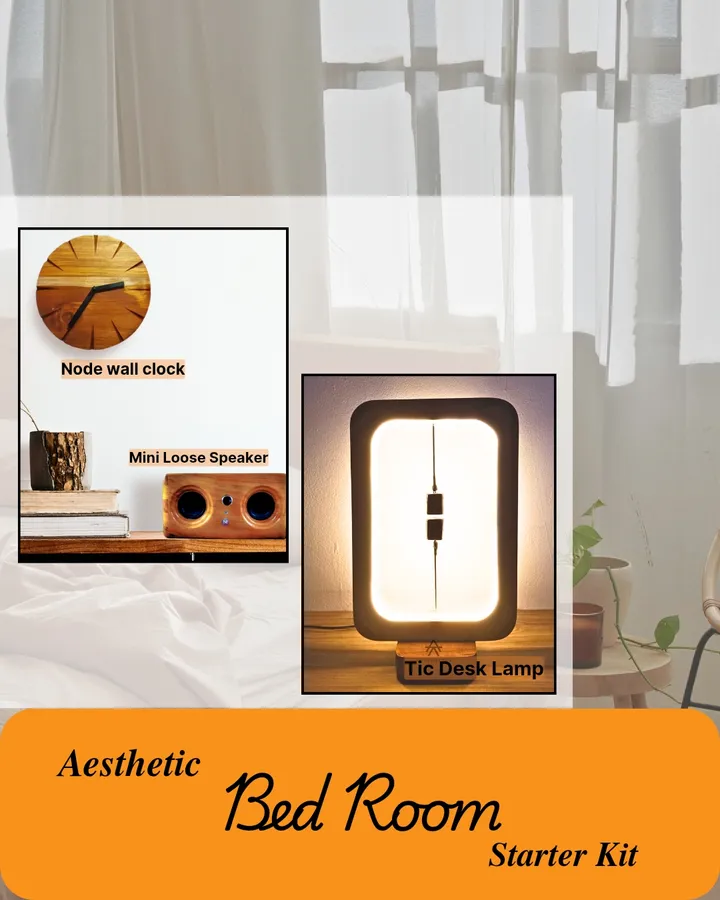 Aesthetic Bed Room Starter Kit - Dekorasi Rumah Estetik - Dekorasi Natural