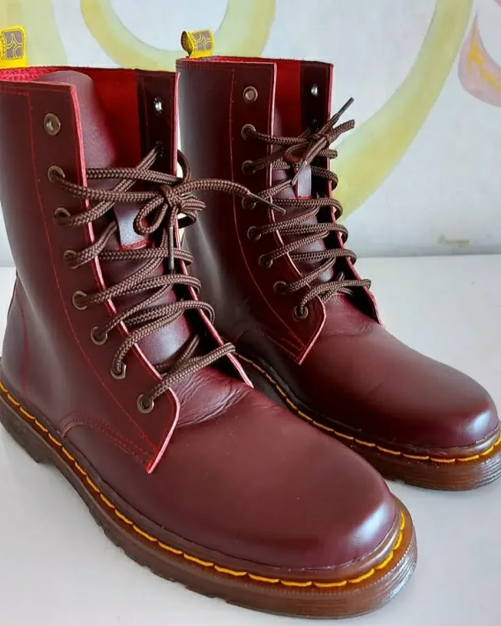 Boot Leather Shoes KAMARO Sz 40